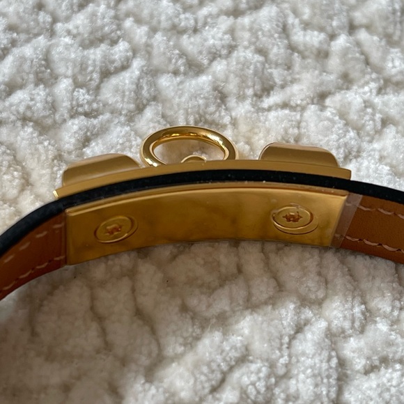 Hermes Rivale Double Tour leather bracelet - Picture 6 of 10